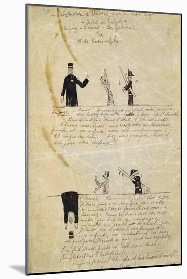 Absinthe/Victor Hugo, C1895-1900-Guillaume Apollinaire-Mounted Giclee Print