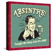 Absinthe1899-Retrospoofs-Stretched Canvas