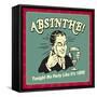 Absinthe1899-Retrospoofs-Framed Stretched Canvas