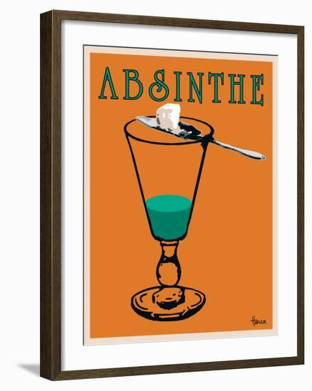 Absinthe-Lee Harlem-Framed Art Print