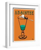 Absinthe-Lee Harlem-Framed Art Print