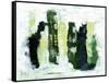 Abstract 1 Green-Summer Tali Hilty-Framed Stretched Canvas