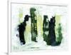 Abstract 1 Green-Summer Tali Hilty-Framed Giclee Print