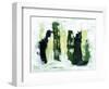 Abstract 1 Green-Summer Tali Hilty-Framed Premium Giclee Print