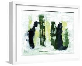 Abstract 1 Green-Summer Tali Hilty-Framed Giclee Print