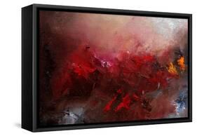 Abstract 1107-Pol Ledent-Framed Stretched Canvas