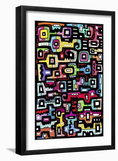 Abstract 15917-Miguel Balbás-Framed Giclee Print