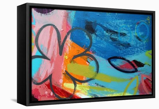 Abstract 15-Sara Hayward-Framed Stretched Canvas