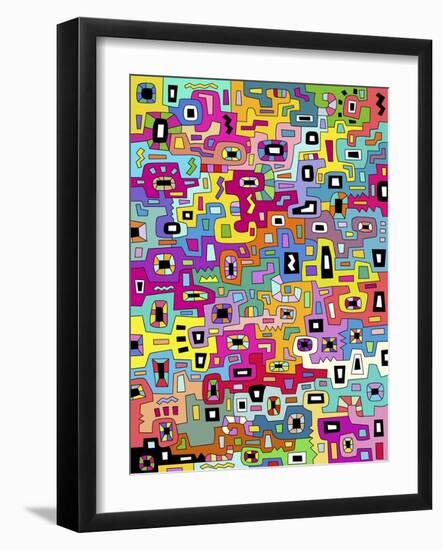 Abstract 17118-Miguel Balbás-Framed Giclee Print