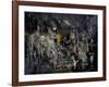 Abstract 184150-Pol Ledent-Framed Art Print