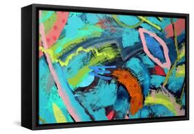 Abstract 18-Sara Hayward-Framed Stretched Canvas