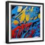 Abstract 1-Abstract Graffiti-Framed Giclee Print