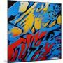 Abstract 1-Abstract Graffiti-Mounted Giclee Print