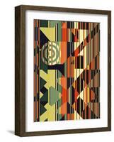 Abstract 1V-Art Deco Designs-Framed Giclee Print