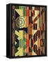 Abstract 1V-Art Deco Designs-Framed Stretched Canvas