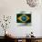 Abstract 2014 World Cup Poster-vipervxw-Art Print displayed on a wall