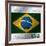 Abstract 2014 World Cup Poster-vipervxw-Framed Art Print