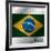 Abstract 2014 World Cup Poster-vipervxw-Framed Art Print