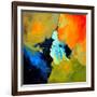 Abstract 211102-Pol Ledent-Framed Art Print