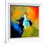 Abstract 211102-Pol Ledent-Framed Art Print