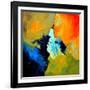 Abstract 211102-Pol Ledent-Framed Art Print