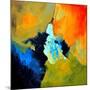 Abstract 211102-Pol Ledent-Mounted Art Print