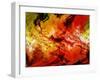 Abstract 21-Shiroki Kimaneka-Framed Giclee Print