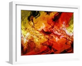 Abstract 21-Shiroki Kimaneka-Framed Giclee Print