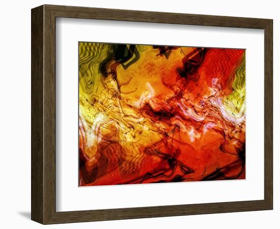 Abstract 21-Shiroki Kimaneka-Framed Giclee Print