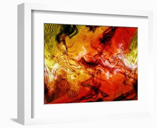 Abstract 21-Shiroki Kimaneka-Framed Giclee Print