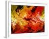 Abstract 21-Shiroki Kimaneka-Framed Giclee Print