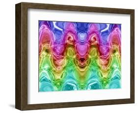 Abstract 22-Shiroki Kimaneka-Framed Giclee Print