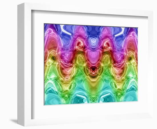 Abstract 22-Shiroki Kimaneka-Framed Giclee Print