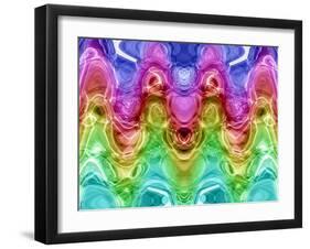 Abstract 22-Shiroki Kimaneka-Framed Giclee Print