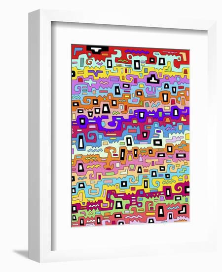 Abstract 24118-Miguel Balbás-Framed Giclee Print