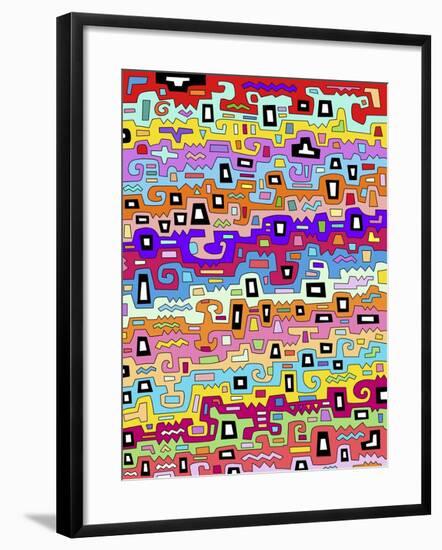 Abstract 24118-Miguel Balbás-Framed Giclee Print