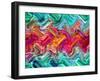 Abstract 26-Shiroki Kimaneka-Framed Giclee Print