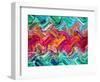 Abstract 26-Shiroki Kimaneka-Framed Giclee Print