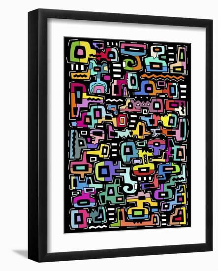 Abstract 3-1-18-Miguel Balbás-Framed Giclee Print