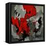 Abstract 332-Pol Ledent-Framed Stretched Canvas