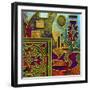 Abstract 3-Art Deco Designs-Framed Giclee Print