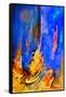 Abstract 434180-Pol Ledent-Framed Stretched Canvas