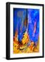 Abstract 434180-Pol Ledent-Framed Art Print