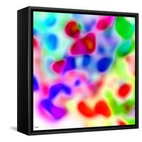 Abstract 43-Shiroki Kimaneka-Framed Stretched Canvas