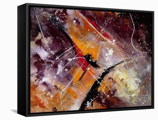 Abstract 45 Gen-Pol Ledent-Framed Stretched Canvas