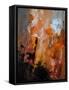 Abstract 454101-Pol Ledent-Framed Stretched Canvas