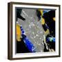 Abstract 5561-Pol Ledent-Framed Art Print