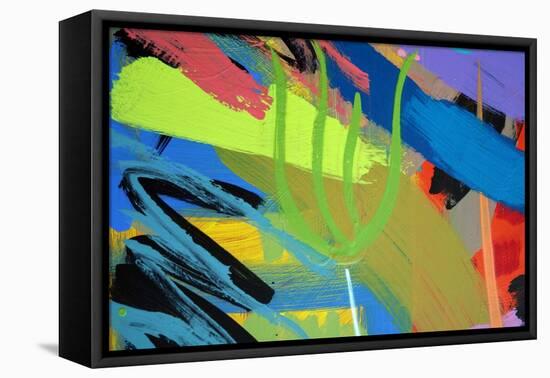 Abstract 58-Sara Hayward-Framed Stretched Canvas