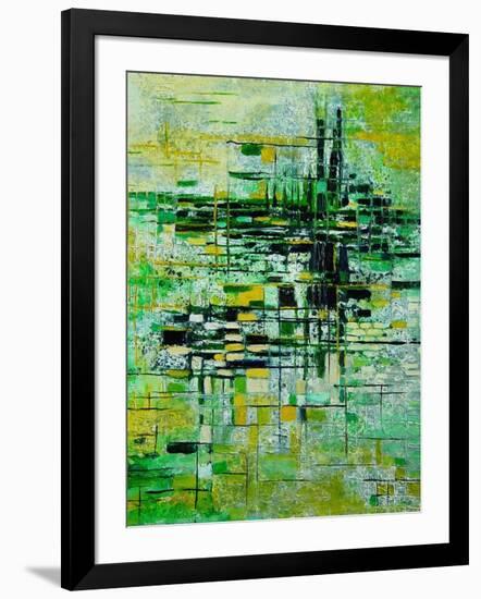 Abstract 5-Pol Ledent-Framed Art Print