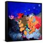 Abstract 66310151-Pol Ledent-Framed Stretched Canvas